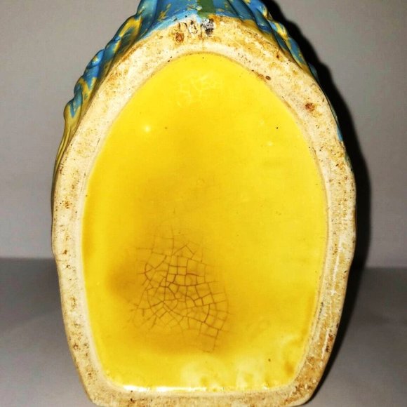 Vintage 1950s ‘Boat Cookie Jar’ Yellow Pink Animal Noahs Arc Retro Ceram… - Picture 9 of 11